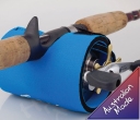 Australian Made Fishing Reel Cover Stubby Coolers