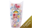 Assorted Colour Lollipops in Confectionery Dispenser