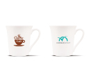 Tudor Porcelain Coffee Mugs