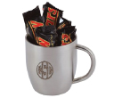 Mars Bar Double Wall Stainless Steel Curved Mugs