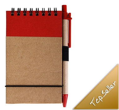 Tradie Cardboard Notebooks With Pen