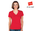 Hanes Womens V Neck 
Shirts